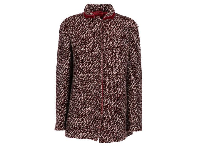 Giacca in lana bordeaux Etro - Anni 2000 Bordò