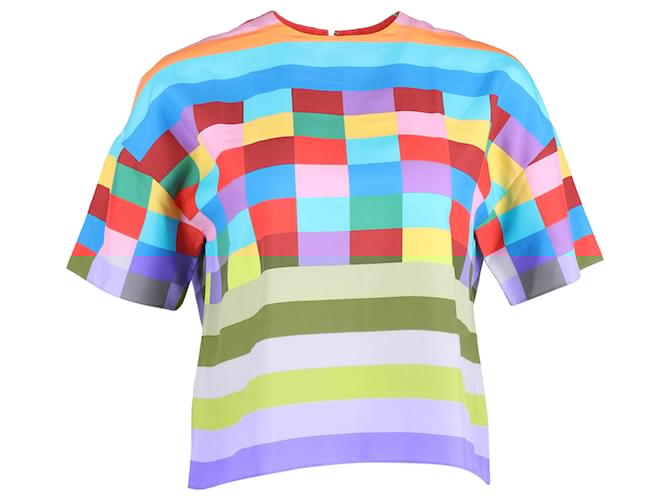 VALENTINO カラフル クロップドTシャツ XXS Valentino Garavani