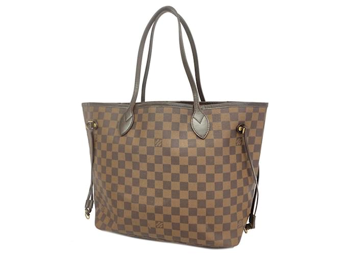 Louis Vuitton Damier Neverfull MM Tote Bag Damier ebene  ref.1551545