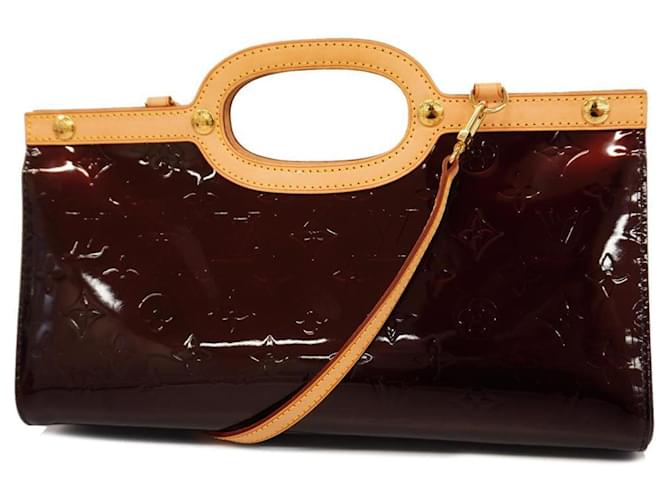 Bolsa Louis Vuitton Vernis Roxbury Dry M91995 Bordeaux  ref.1551560