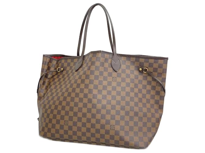 Sac à main Louis Vuitton Damier Neverfull GM Damier ebène  ref.1551572