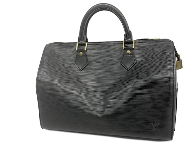 Bolso Louis Vuitton Epi Speedy 30 Negro  ref.1551582