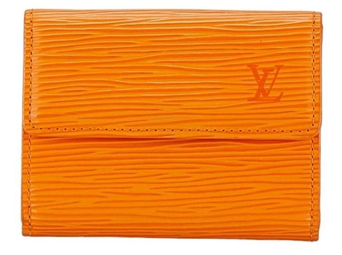 Louis Vuitton Ludlow Laranja Couro  ref.1551658