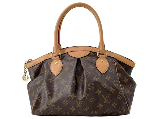 Louis Vuitton Tivoli Castaño Lienzo  ref.1551783