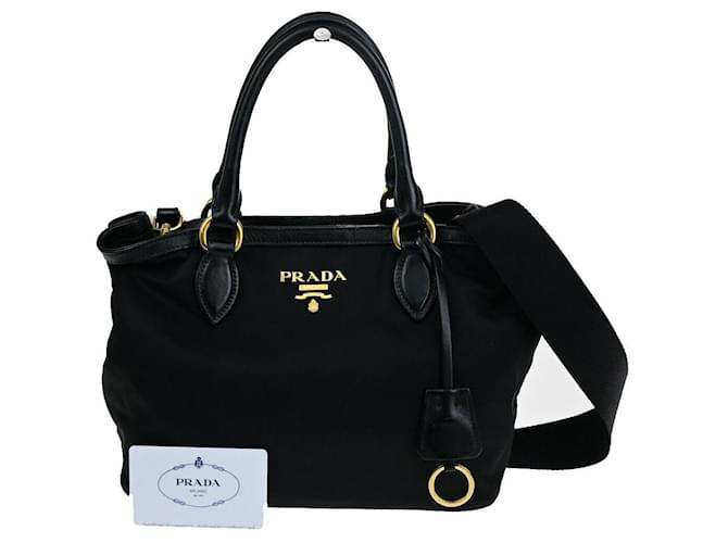 Prada Tessuto Negro Sintético  ref.1551898