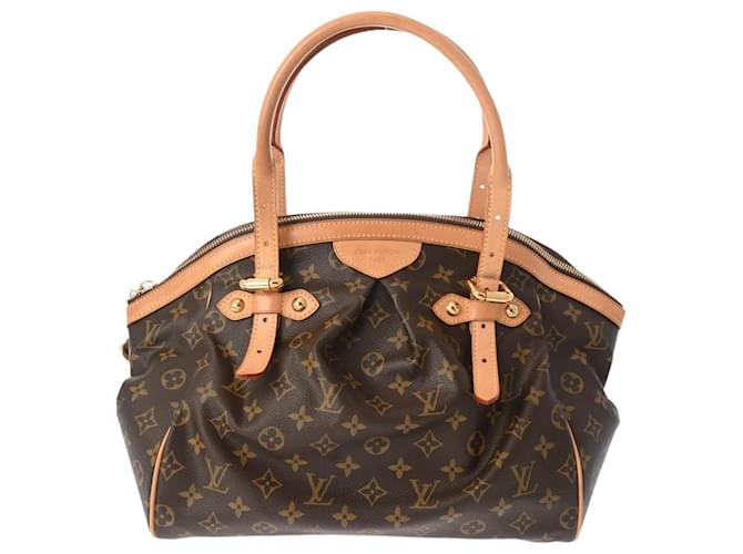 Louis Vuitton Tivoli Castaño Lienzo  ref.1551900