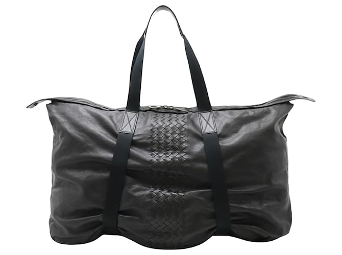 Bottega Veneta Intrecciato Preto Couro  ref.1551909