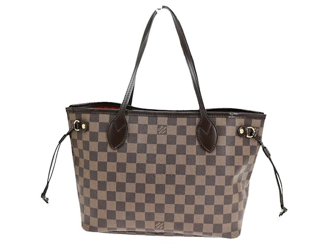 Louis Vuitton Neverfull PM Toile Marron  ref.1551912