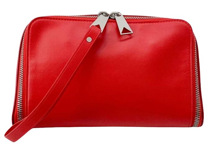 Bottega Veneta Red Leather  ref.1551928