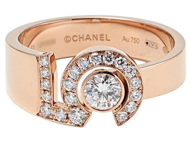 Timeless Chanel Numero 5 D'oro Oro rosa  ref.1551953