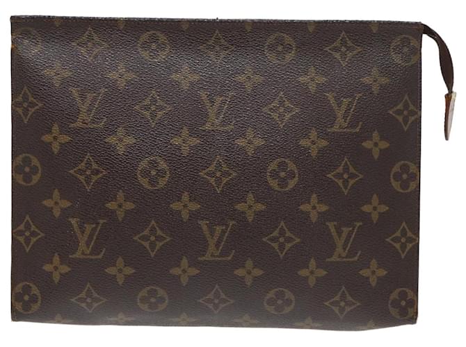 Louis Vuitton Pochette Brown Cloth  ref.1551990