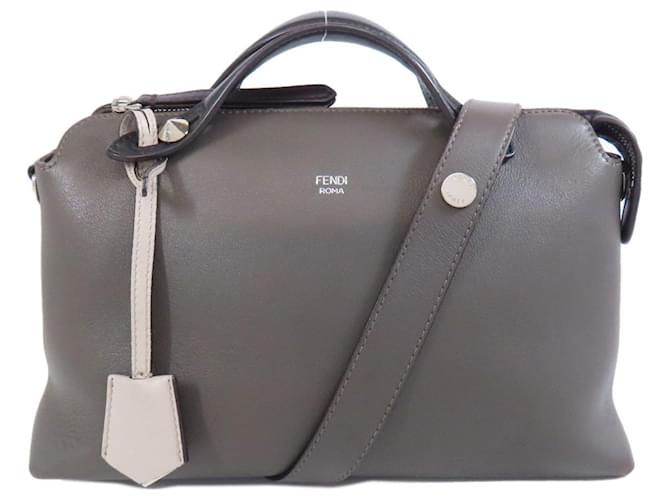 By The Way Fendi Au fait Moyen Veau façon poulain Marron  ref.1552032