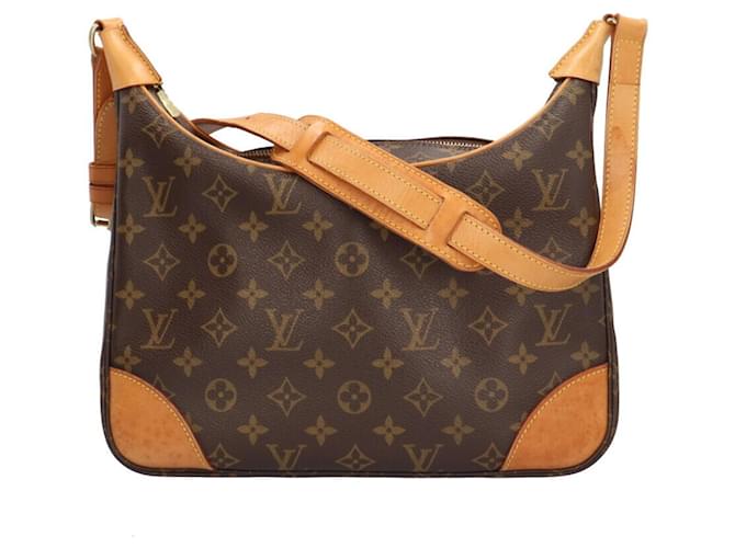 Louis Vuitton Boulogne Brown Cloth  ref.1552036