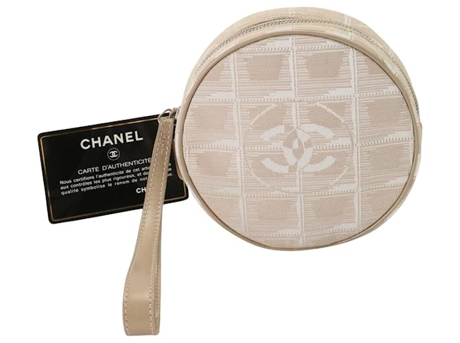 Chanel Travel line Beige Synthetic  ref.1552067