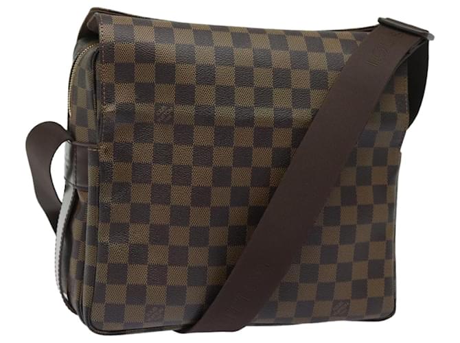 Louis Vuitton Naviglio Marrone Tela  ref.1552088