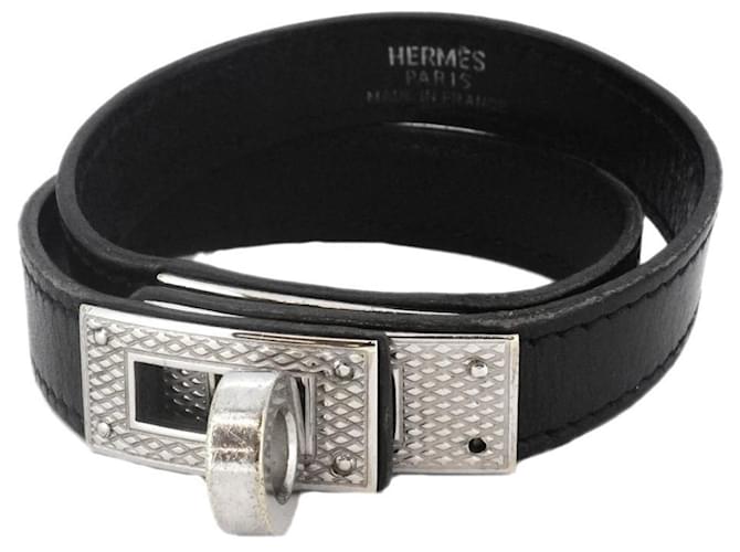 Hermès Kelly Black Leather  ref.1552106