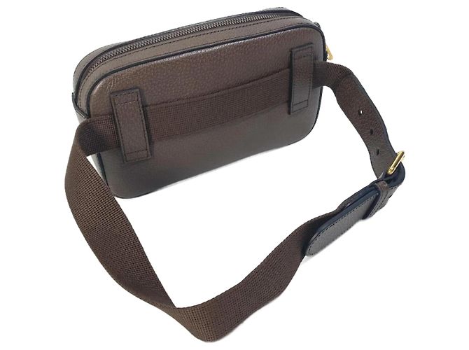 Bolsa de cinto cruzado Gucci 602695 Marrom