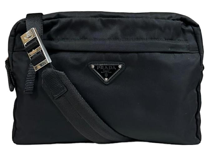 Prada Tessuto Black Synthetic  ref.1552276