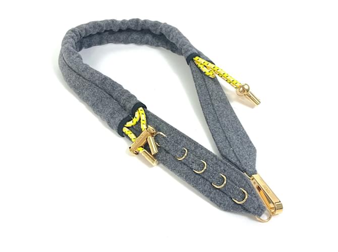 Ceinture en feutre Fendi 8C0627 pour femmes Marron  ref.1552577