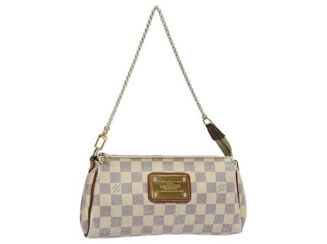 LOUIS VUITTON Damier Azur Eva Shoulder Bag 2way N55214 LV Auth 84137  ref.1552689