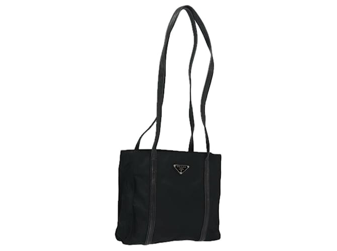 PRADA Shoulder Bag Nylon Black Auth ac3142  ref.1552724