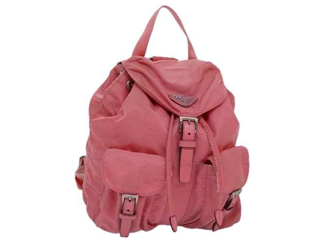 PRADA Backpack Nylon Pink Auth mr342 ref.1552726 Joli Closet