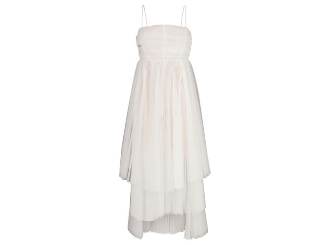 Dice Kayek Kleid Off White Polyamid