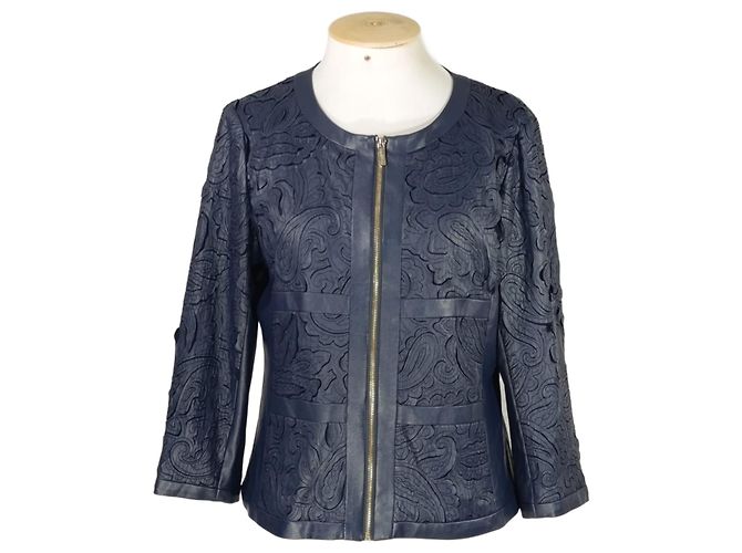 Karl Lagerfeld Jacke Blau Polyamid