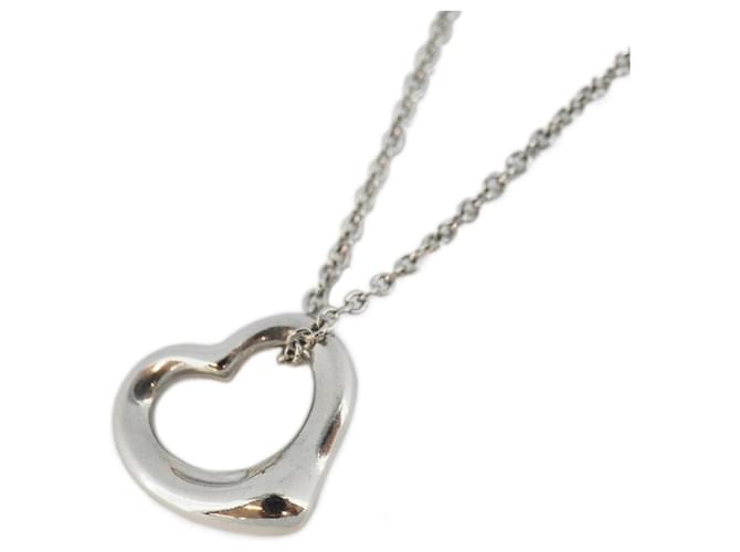 Tiffany & Co Collier en cœur Tiffany en platine 950  ref.1553838