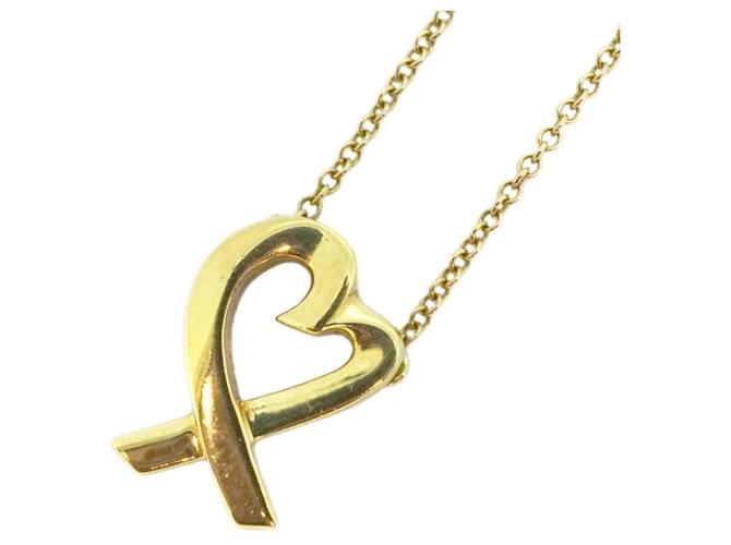 Tiffany & Co Collier Loving Heart Tiffany en or jaune 18K Doré  ref.1553932