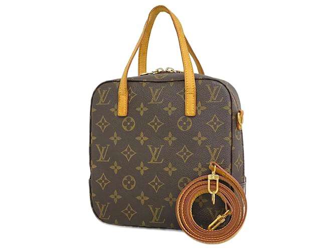 Bolso Monogram Spontini de Louis Vuitton Castaño  ref.1553938