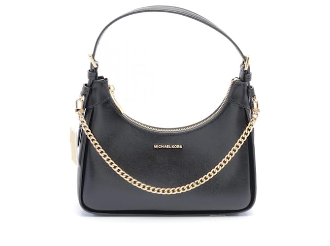 Michael Kors Wilma Shoulder Bag Black Leather  ref.1554108