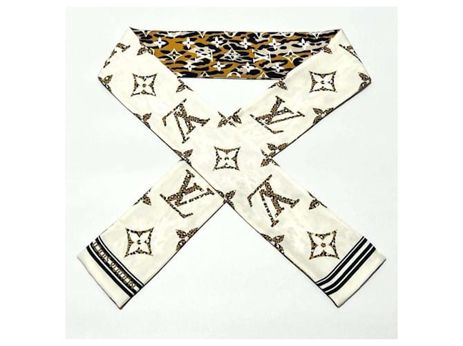 Louis Vuitton Women's Scarf Bandeau Giant Monogram Jungle Silk  ref.1554111