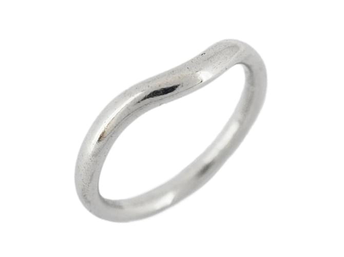 Tiffany & Co Bague en platine 950 courbée Tiffany  ref.1554330