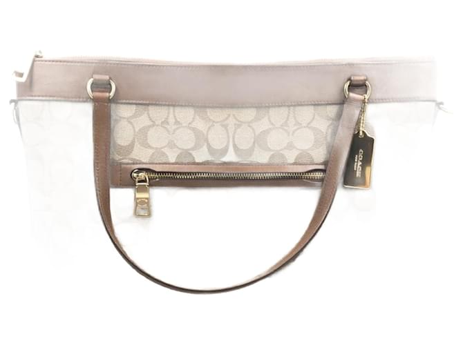 COACH Signature Tyler Bag F58286 Brown  ref.1554364