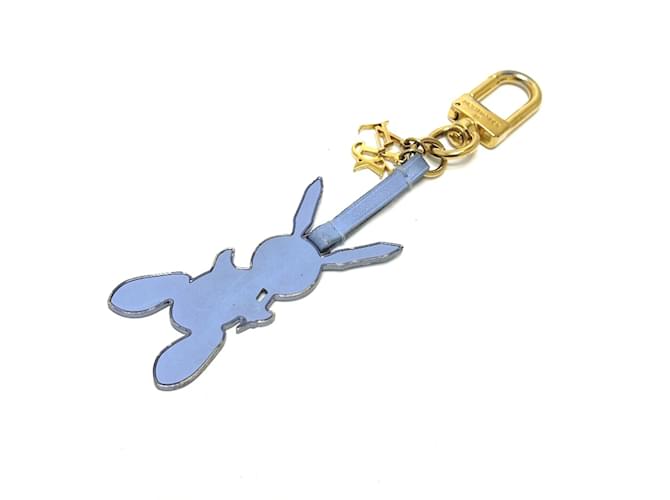 Louis Vuitton M62736 LV Rabbit Bag Charm Key Holder Purple Leather  ref.1554551