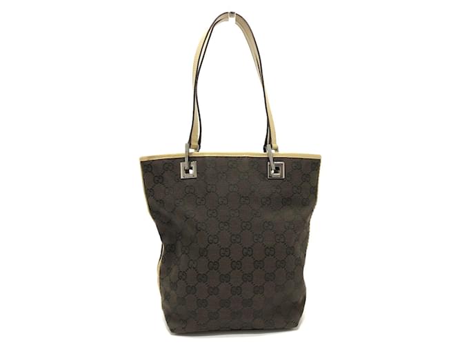 Borsa Tote GG 31244 di Gucci Marrone  ref.1554613