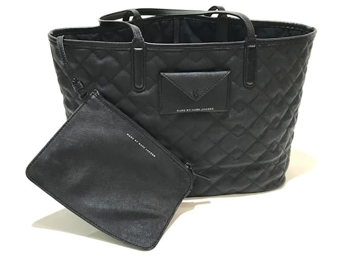 Borsa tote nera Marc by Marc Jacobs Nero  ref.1554626