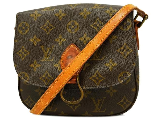 Borsa a Spalla Saint-Clair PM Monogramma Louis Vuitton Marrone  ref.1554747