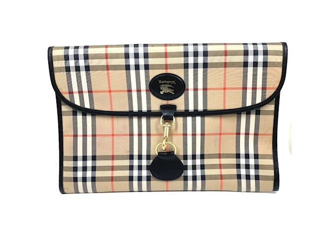 Burberry Beige Clutch Bag  ref.1554794