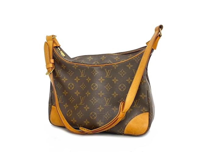 Sac à épaule Boulogne 30 Monogram Louis Vuitton Marron  ref.1555041