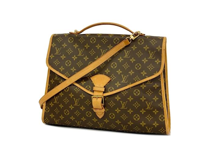 Louis Vuitton Monogram Beverly Handbag Brown  ref.1555052