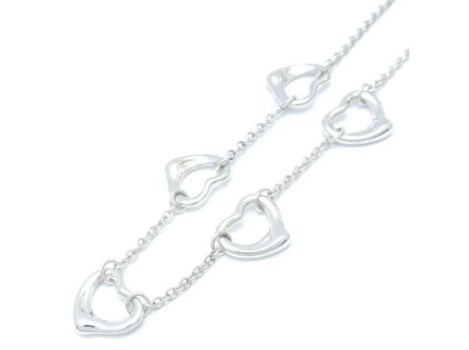 Tiffany & Co Collar en forma de corazón Tiffany por Elsa Peretti Plata  ref.1555202