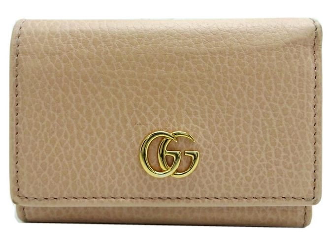 Gucci GG Marmont Compact Wallet Pink