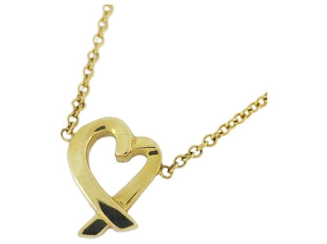 Tiffany & Co Collier Loving Heart Tiffany en or jaune 18K  ref.1555664