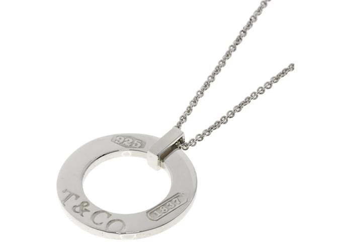 Tiffany & Co Collier Tiffany 1837 Circle en argent  ref.1555692