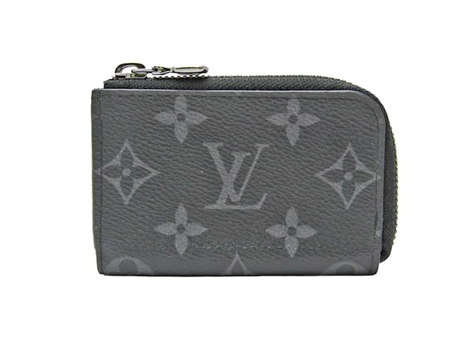 Porte-monnaie Louis Vuitton Monogram Eclipse Toile Monogramme  ref.1555798