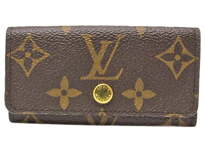 Étui à clés Monogram Multicles 4 de Louis Vuitton Cuir vernis Monogramme  ref.1555799