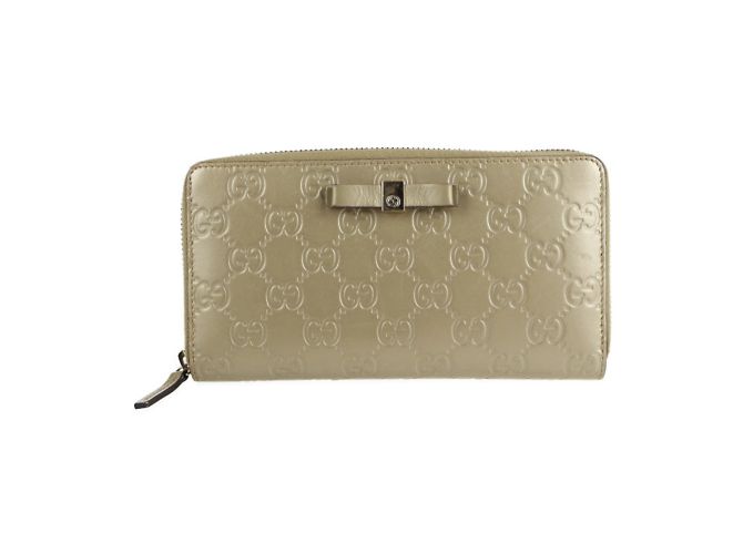 Gucci Sima Long Wallet Golden