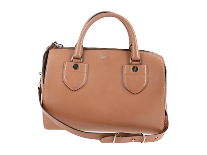 Bally Barry Boston Bag in Salmon Pink Leather  ref.1555948